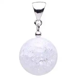 Bergkristall-Anhänger Schmuck Krone Anhänger