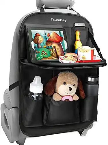 Auto-Organizer Tsumbay Auto Rückenlehnenschutz, Autositz Organizer
