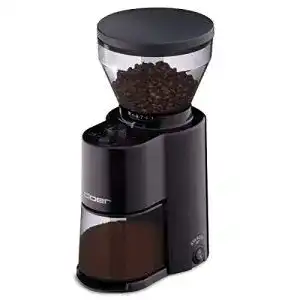 Elektrische Kaffeemühle Kegelmahlwerk Cloer 7520 aus Edelstahl