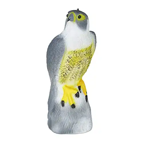 Taubenschreck Relaxdays Vogelschreck Falke, sitzend