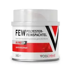 Spachtelmasse (Auto) Vosschemie FEW Feinspachtel 1.000g