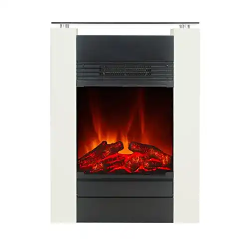 El-Fuego-Elektrokamin El Fuego ® Modell “Tessin”, weiß