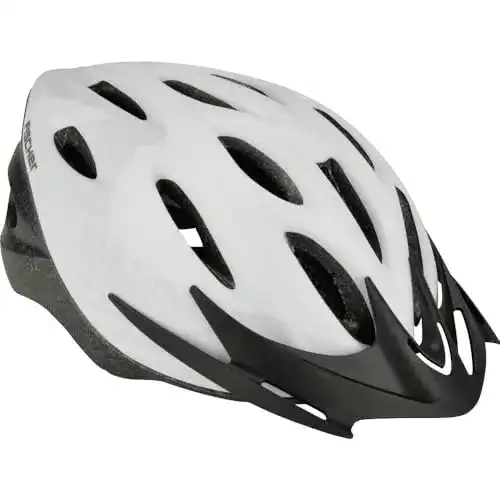 Fischer-Fahrradhelm Fischer Erwachsene Cityhelm White Vision
