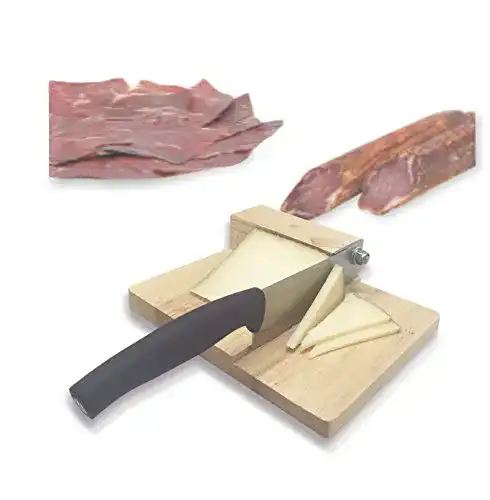 Wurstschneider NERTHUS Hebelschneider, Edelstahl, Schwarz