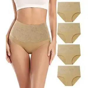 Shapewear wirarpa Bauchweg Unterwäsche, 4er Pack Beige