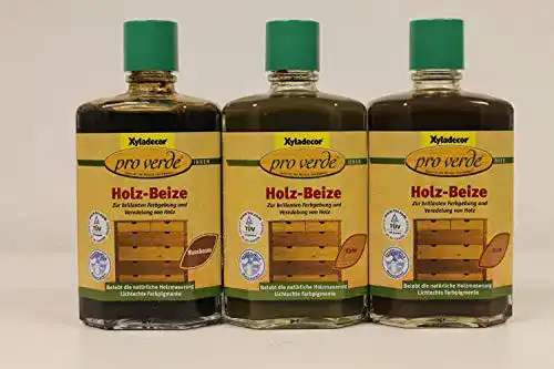Holzbeize Xyladecor 2 x 0,25 Liter Pro Verde Farbwahl 0,5 Liter