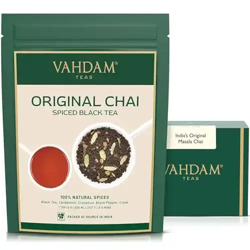 Chai-Tee VAHDAM, Indiens Original Masala Chai Tee Loose, 200g