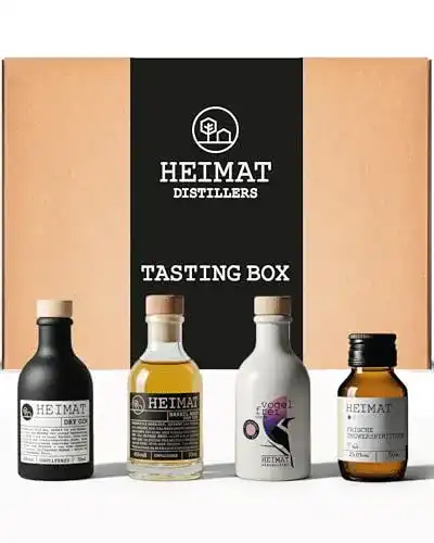 Gin-Tasting-Set HEIMAT Gin Tasting Set Box, 4 x 50ml, Probierset