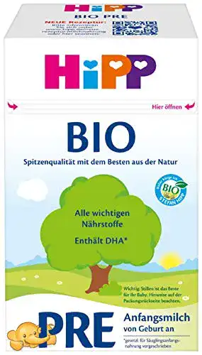 Pre-Nahrung HiPP Bio Milchnahrung Pre, 4 x 600 g