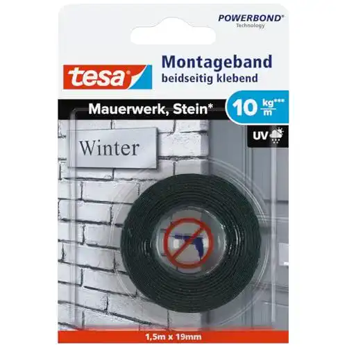 Tesa Powerbond tesa Powerbond Montageband für Ziegel u. Stein