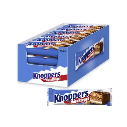 Schokoriegel Knoppers NussRiegel (24 x 40g) / Haselnussriegel