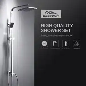 Duschpaneel Auralum Duschsystem Regendusche, ohne Armatur