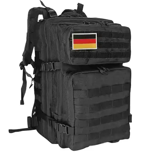 Rucksack 45 Liter Oreunik Militär Rucksack Herren,45L Wasserdicht