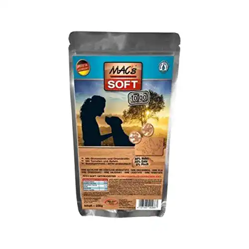 Die beste MACs-Hundefutter Mac's Soft Grain Free to go, 1er Pack 230 g 2026 Test Bestseller MACs-Hundefutter Mac’s Soft Grain Free to go, 1er Pack 230 g