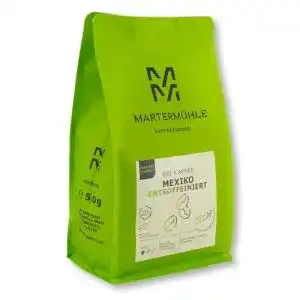Bio-Kaffee (entkoffeiniert) Martermühle Bio Kaffee Mexiko 1kg