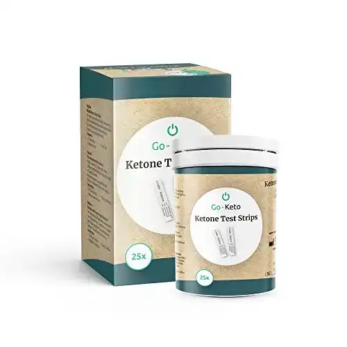 Ketonetest Go-Keto Ketone Teststreifen 25 Stück