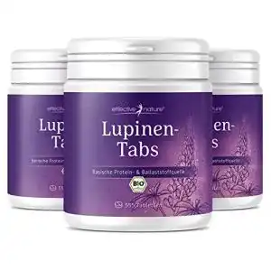 Eiweiß-Tabletten effective nature – Lupinentabs pflanzlich