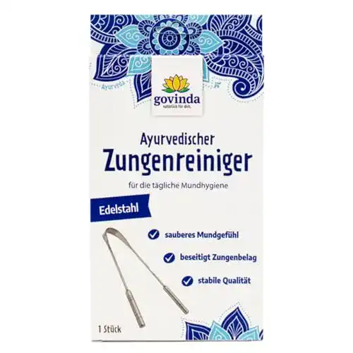 Die beste Zungenreiniger Govinda Zungenschaber aus Edelstahl 2026 Test Bestseller Zungenreiniger Govinda Zungenschaber aus Edelstahl