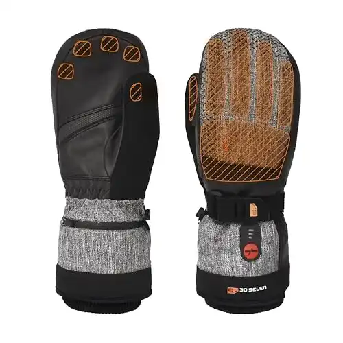 Beheizbare Skihandschuhe 30seven Beheizte Sportfäustlinge