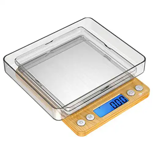 Feinwaage AMIR 0.01g, 500g / 0,01g Digitalwaage, 6 Einheiten