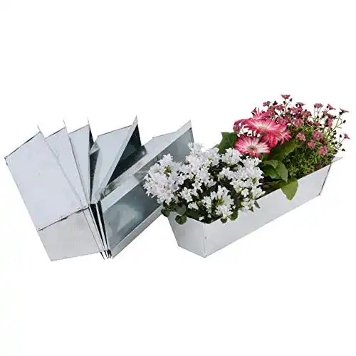 Blumenkasten Nature by Kolibri Set Balkonkasten 6 Stück 38cm