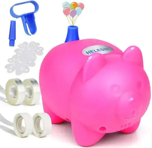 Luftballonpumpe elektrisch HELESIN, Ballonpumpe Elektrisch