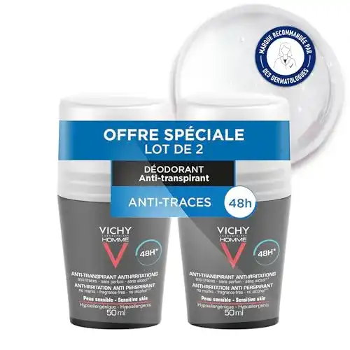 Deo-Roller Herren VICHY Deo Anti-Transpirant 48H Anti-Irritation
