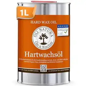 Bohnerwachs OLI NATURA Öle & Wachse Hartwachsöl, 1L, farblos