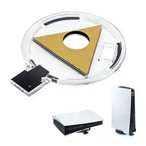 PS5-Standfuß Mcbazel PS5 Led Ständer, einstellbare parallele