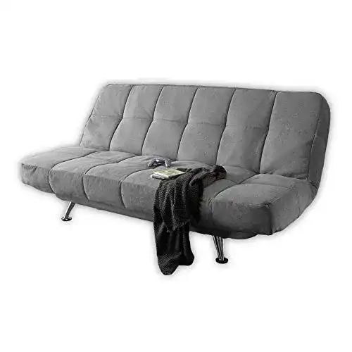 Futonsofa Stella Trading IKAR mit Bettkasten, Microfaserbezug