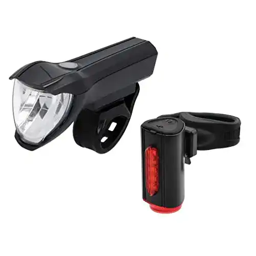 Fahrradlampe FISCHER USB Beleuchtungs-Set innovativ