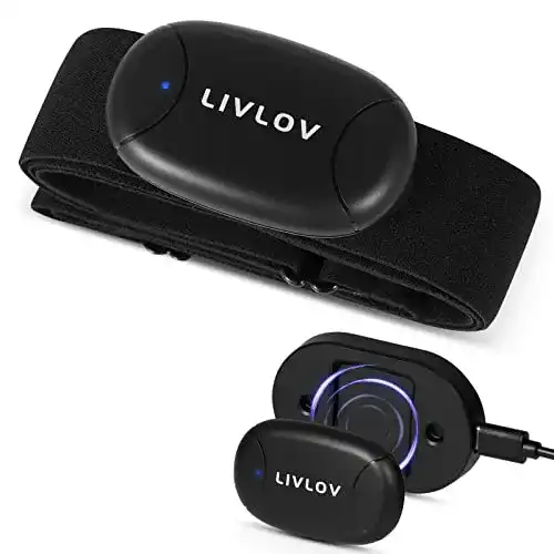 Pulsgurt Bluetooth LIVLOV V8 Herzfrequenzmesser Brustgurt