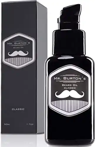 Bartöl Mr. Burton´s Beard Oil, classic, 50ml, mit Arganöl