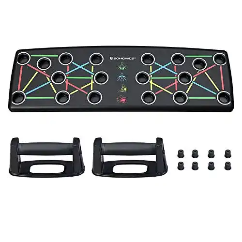 Die beste Push-Up-Board SONGMICS Liegestützgriffe, 14-in-1 2026 Test Bestseller Push-Up-Board SONGMICS Liegestützgriffe, 14-in-1