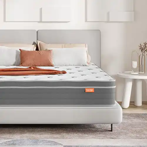 Matratze 140×200 H2 Sweetnight Federkernmatratze Komforte