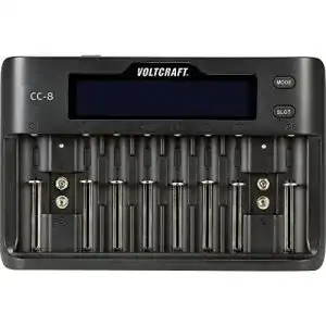 Voltcraft-Ladegerät Voltcraft CC-8 Rundzellen-Ladegerät LiIon