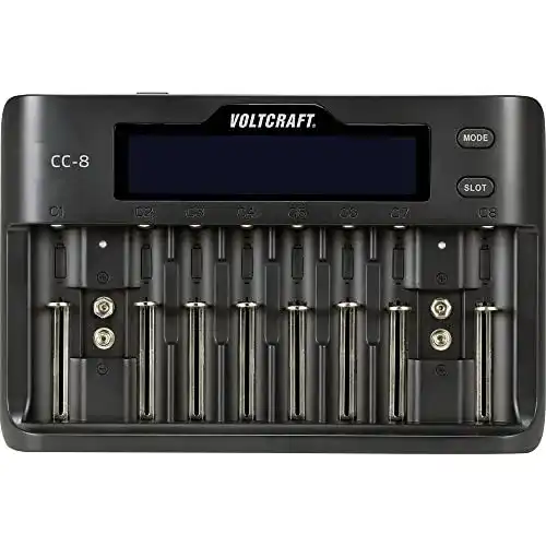 Voltcraft-Ladegerät Voltcraft CC-8 Rundzellen-Ladegerät LiIon
