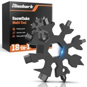 Schneeflocke Werkzeug Hinshark Geschenke für Männer 18-in-1