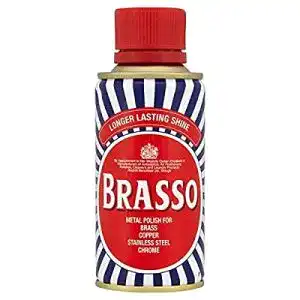 Messing-Reiniger Brasso Liquid Metal Brass Copper Chrome Polish