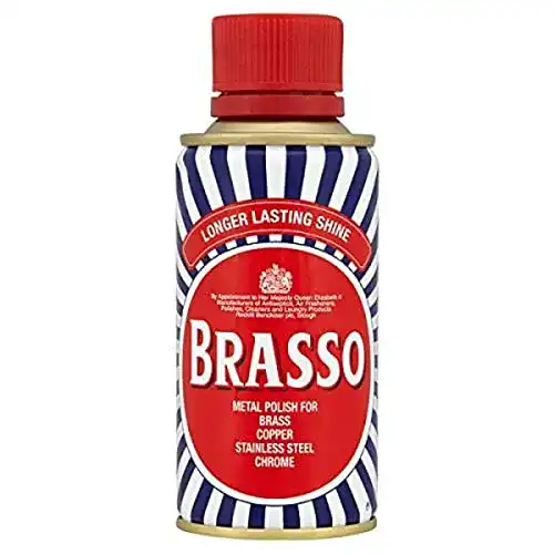 Messing-Reiniger Brasso Liquid Metal Brass Copper Chrome Polish