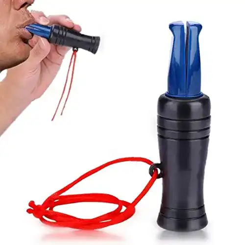 Entenlocker Dioche Entenpfeife, robustes PVC-Entenruf, Lockvogel