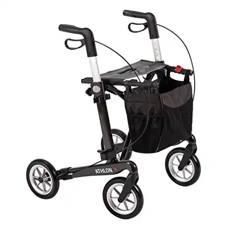 Rollator Rehasense Athlon SL aus Carbon, leicht & faltbar