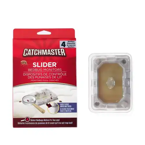 Die beste Mittel gegen Bettwanzen Catchmaster, 4 Stück, 7cm x 5cm 2026 Test Bestseller Mittel gegen Bettwanzen Catchmaster, 4 Stück, 7cm x 5cm