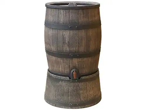 Regentonne (100l) ‘S’lon Regentonne braun Roto, Holzoptik
