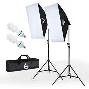 Fotostudio-Set ASTREYN, Premium Softbox Set