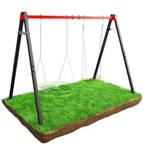 Schaukelgestell K-Sport : Metall-Gartenschaukel bis 150 kg