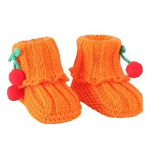 Babyschuhe gestrickt Holibanna 1 Paar Winter Babyschuhe