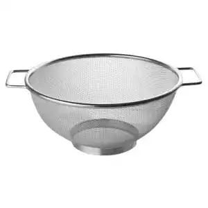 Küchensieb FACKELMANN Sieb Ø 26 cm, Edelstahl, feinmaschig