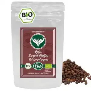 Bio-Pfeffer Azafran BIO Roter Kampot Pfeffer Gourmetpfeffer 100g