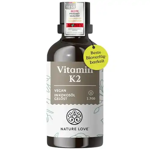 K2-Tropfen Nature Love ® Vitamin K2 MK7-200µg, 1700 Tropfen